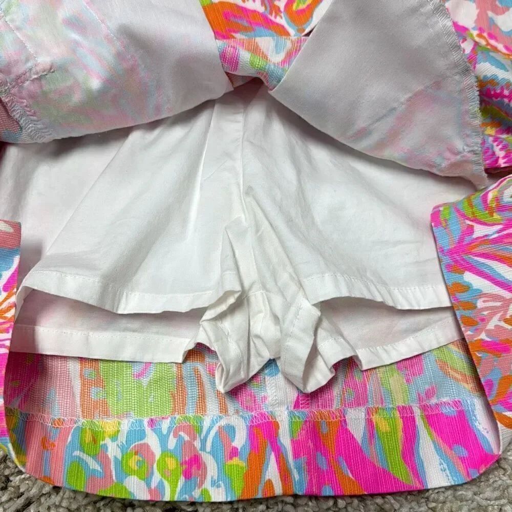 Lilly Pulitzer Multi Color Skort Size 2 - Picture 5 of 7